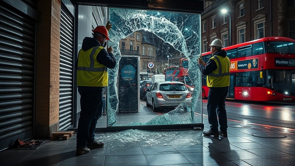 Emergency Shop Front Repair Milton Keynes