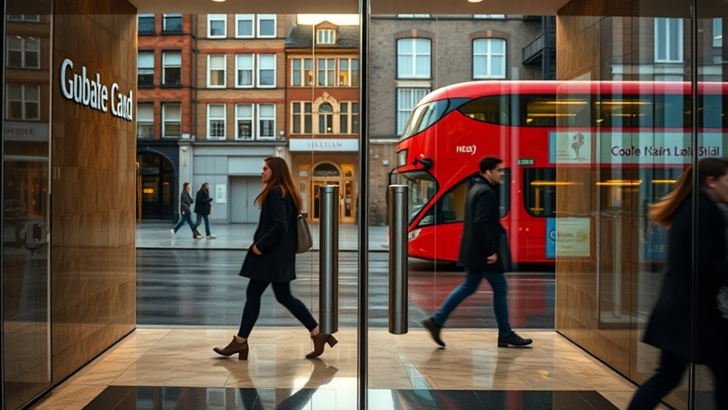 Glass Doors Central Milton Keynes