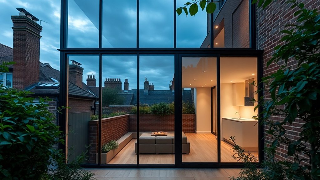 Glass Extension Walls Milton Keynes