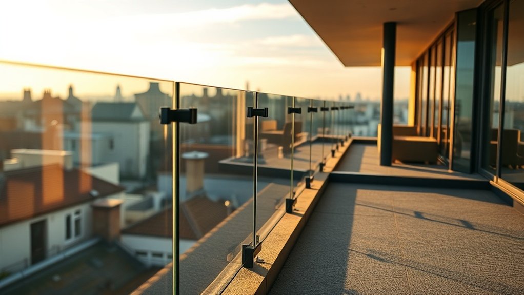 Terrace Glass Balustrades Milton Keynes